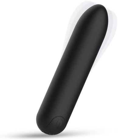 CHARMING Mini Upgraded Rechargeable Handheld Waterproof Back Massager,Electric Portable Back Massager for Back Neck Shoulder Body (Black) by CHARMING