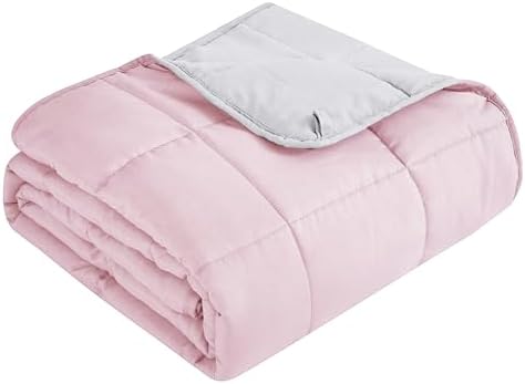 Topcee Weighted Blanket for Adults (15 lbs, 60" x 80") Queen Size Soft Cooling Heavy Blanket Sleeping, Apply to 130-160 lbs Body, Thick Breathable Blanket with Glass Bead, Easy Care by Topcee%E2%80%94ForYourGoodSleep