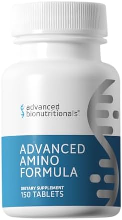 Advanced Amino Formula | Essential Amino Acid Tablets | Vegan, 150 Count by AdvancedBionutritionals