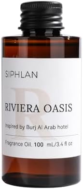 Riviera Oasis Hotel Collection Diffuser Oil – 100mL Luxury Aromatherapy Essential Oil for Diffusers & Waterless Diffusers – Premium Fragrance for Home & Office by Unknown