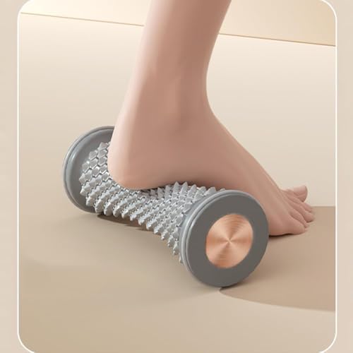 Portable Foot Massager Roller - Deep Tissue Muscle Massage for Plantar Fasciitis Relief, Heel & Arch Pain - Reflexology Therapy Tool for Men & Women by Unknown