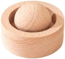 Wooden Essential Oil Diffuser - Round Ball Aromatherapy Diffuser, Walnut and Beech, for Office, Car, Yoga Hall (Beech) by Unknown