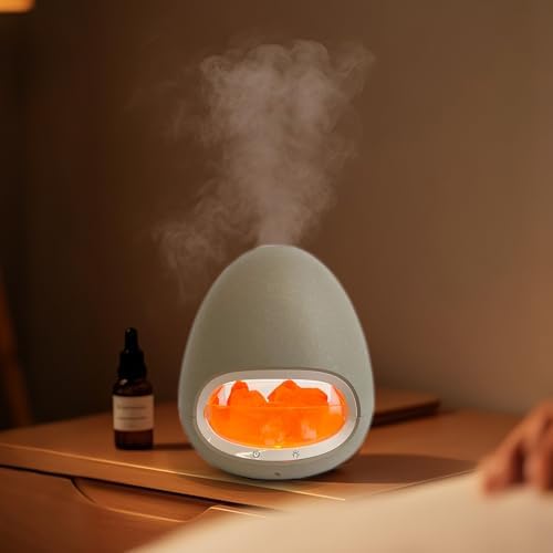 LIFFY Aromatherapy Essential Oil Diffuser - Original Himalayan Salt Therapy Lamp, Large Capacity Ultrasonic Cool Mist Humidifier, Whisper-Quiet for Home, Office, Yoga, Spa & Gifts by LiffyArt