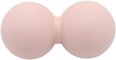 Hard Peanut Massage Ball, Double Ball Peanut Roller, 4.7″×2.4″, Pink by SIMPLECOOL
