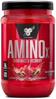 BSN Amino X Recovery Powder with BCAAs, Zero Sugar, 30 Servings by BSN