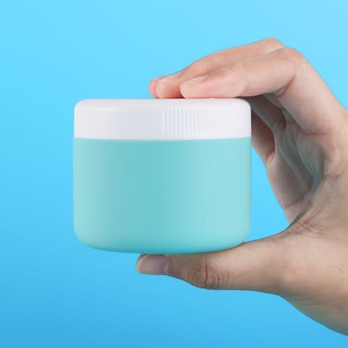 kuangre Travel Containers for Toiletries, Silicone Cream Jars BPA-Free, Leak-proof 3oz Travel Size Containers, Portable Size Silicone Jars with Lid for Cosmetic Face Hand Body Cream (4 Pack) - Image 2