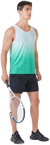 EZRUN Men's Quick Dry Workout Tank Top UPF 50+ Sweat-Wicking Gym Shirt - Image 3