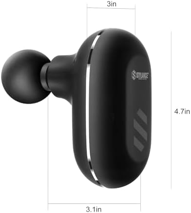 Neck Massage, Mini Massage Gun, Compact Sports Massager, Percussion Deep Tissues Muscle Massager, Portable Handheld Massager for Office, Home,Salon, Travel, Gift - Image 2