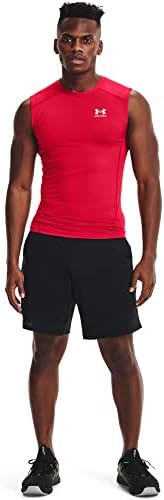 Under Armour Men's HeatGear Compression Sleeveless T-Shirt - Image 3