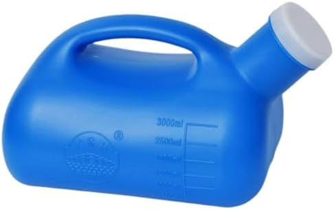 3000ML Large Male Urinal,YUMSUM Portable Mens Potty Pee Bottle Collector Travel Toilet (Blue) - Image 4