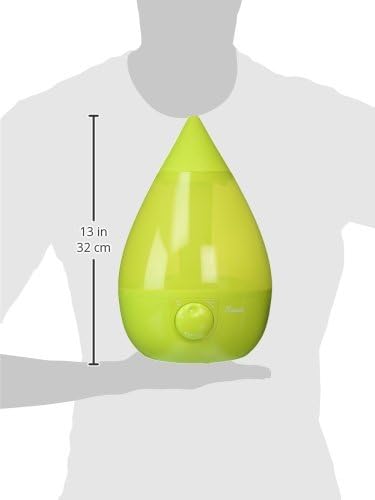 Crane Ultrasonic Cool Mist Humidifier for Bedroom, Baby Nursery, Kids Room, Plants, or Office, Large 1 Gallon Tank, Filter Optional, Green - Image 3