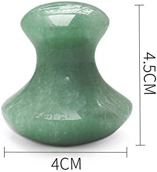 Jade Gua Sha Massage Tools Facial Tool Natural Green Gua Sha Anti Aging Facial Skin SPA for Rejuvenate Skin Anti-wrinkle Anti Aging - Image 3