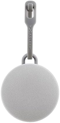 Yogasleep Hushh 2 Portable Sound Machine for Baby & Kids, New Reinforced Clip, Backlit Buttons, Night Light, 6 Soothing Natural Sounds, Easy to Use Timer, Volume Control, Toddler Lock, Noise Canceling by Yogasleep