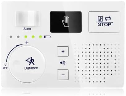KiaoTime Bathroom White Noise Machine for Bathroom Privacy Motion Activated, Bathroom Noise Blocker - Sound Machine of Running Water Masks The Sound of Toilet Bathroom Restroom by KiaoTime