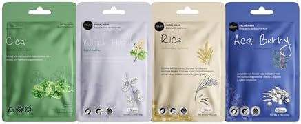 Celavi K-Beauty Skincare Essence Facial Face Mask Korea Skin Care Moisturizing C Set 12 Pack - Image 3
