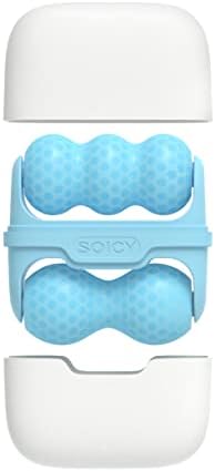 OPENDGO Ice Roller for Face Eyes Body,Cold Facial Ice Roller Massager for Eye Puffiness, Migraine, Pain Relief, Minor Injury, Facial Skin Care Products,2 in 1 Ice Face Roller Cold Therapy Tools - Image 6