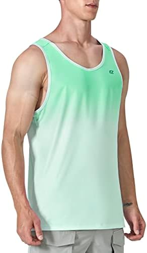 EZRUN Men's Quick Dry Workout Tank Top UPF 50+ Sweat-Wicking Gym Shirt - Image 2