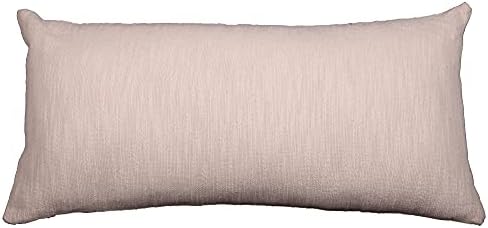 Trade Star Decorative Cotton Throw Pillow Cover 12x24 Pillow Cover Oblong Pillow Cases Solid Handloomed Pillow Covers Authentic Indian Ethnic Shams for Bed Decor (Ivory Solid) by TradeStar