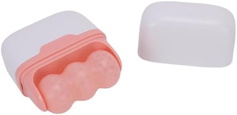 Semme Ice Roller for Face and Body, Dual Head Facial Ice Roller with Cooling Effect, Portable Skin Care Tool for Dark Circles Puffiness Wrinkles, Includes Carrying Case (Roseate) - Image 4