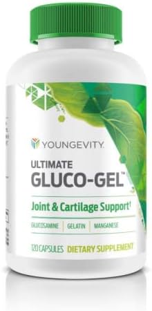 Youngevity Ultimate Gluco-Gel Glucosamine & Gelatin Support, 120 Capsules by Youngevity