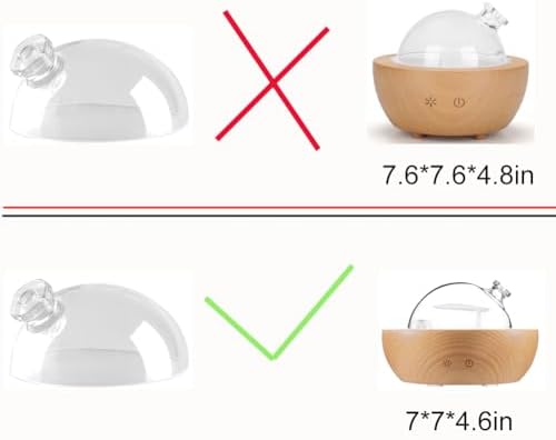 Essential Oil Diffuser 2025 Glass Dome（The Glass Size only Matches The Machine Shown in The Picture and Cannot Match Other Machines） - Image 3
