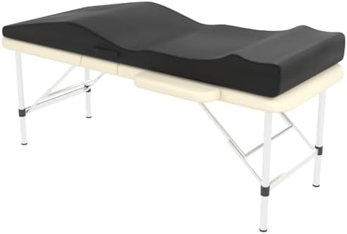 ENITYA 71"×27.5" Ergonomic Curvy Lash Bed Topper with Removable Cover by ENITYA