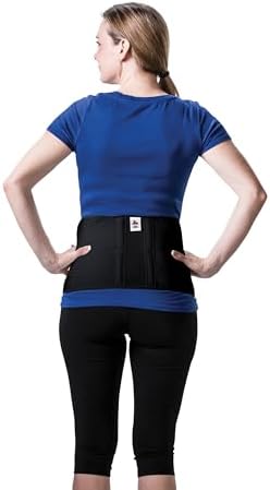 CorFit Back Brace for Lower Back Pain Relief & Lumbar Support Belt, BK, XL - Image 5