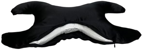 Save My Face!" La Petite Pillow (Black (Silk), Silk) - Image 2