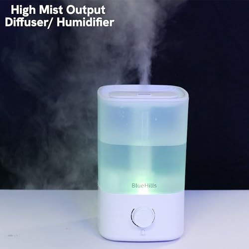 BlueHills Premium 5000 ML XL Essential Oil Diffuser Humidifier Large White - Image 5