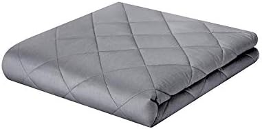 HYPNOSER Adult Weighted Blanket Queen Size (25 lbs, 60''x80'',) | 3.0 Diamond Heavy Blanket | Cotton Material with Glass Beads by Hypnoser