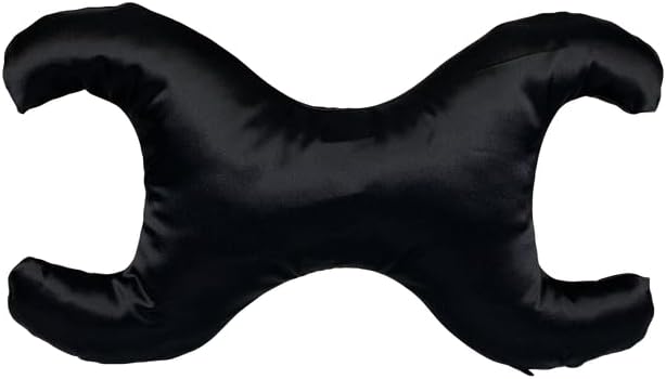 Save My Face!" La Petite Pillow (Black (Silk), Silk) by SaveMyFacePillow
