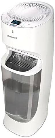 Honeywell Top Fill Tower Humidifier, Digital Humidistat, White – Cool Moisture Humidifier for Bedroom, Home or Office with Space Saving Tower Design Large - Image 4