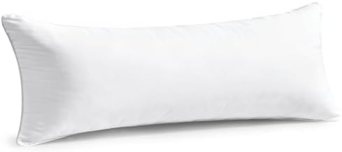 FAVRIQ 14 x 36 Inch Pillow Inserts - Premium Square Interior Sofa Throw Pillow with 100% Cotton Cover - Decorative Pillow Insert - Pack of 1 by FAVRIQ