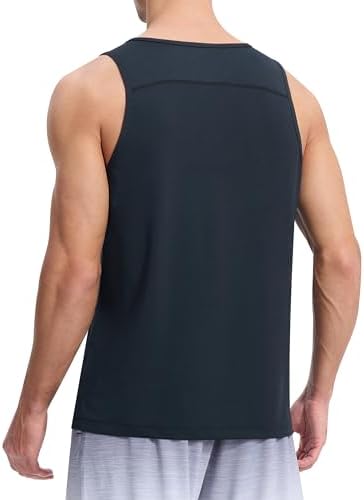 EZRUN Men's Quick Dry Workout Tank Top UPF 50+ Sweat-Wicking Gym Shirt - Image 3