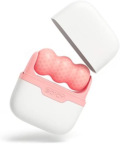 Ice Roller Double Ended, Ice Roller for Face & Eye Puffiness Relief, Ice Face Roller Massager for Migraine Pain, 2 in 1 Facial Ice Roller Skin Care Tool for Whole Body Minor Injury Cold Compress - Image 2