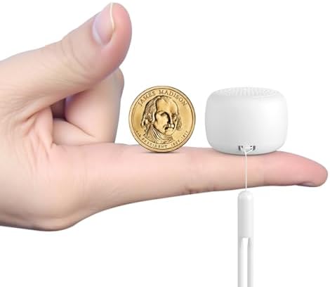 Portable Sound Machine for Baby Adults,Travel Sound Machine,Mini White Noise Machine,16 Non-looping Sounds &Timer, Memory Function,Sleep Sound Machines Perfect for Privacy Hotel Gift (Tiny) by SMILEBOP