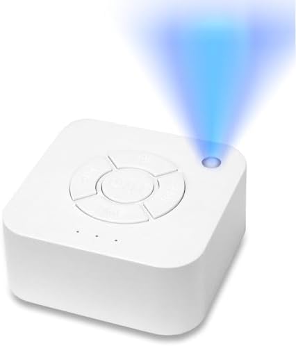 White Noise Sleep Machine,Sleep Aid for Adults & Babies,9 Soothing Sounds,White Noise,Ocean Waves,Rain,etc,Rechargeable,Portable with LED Breathing Light,15/30/60min Timer,Ideal for Home,Office,Travel by Unknown