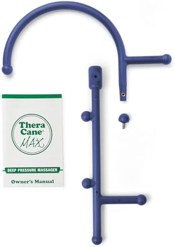 Thera Cane MAX Trigger Point Massager (Blue) by Thera+Cane