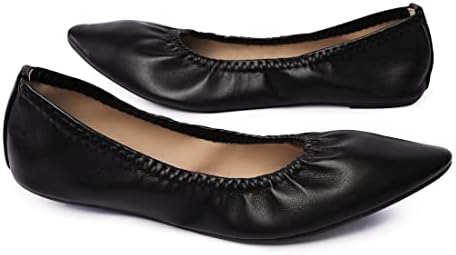 Women's Ballet Flat Slip On Flats - Classic Casual Dress Shoes, Foldable Portable Travel Ballet Walking Shoes - Image 6