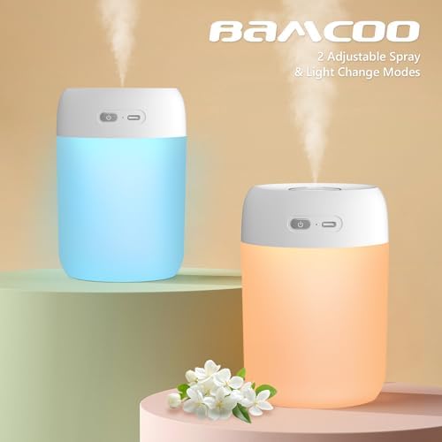 Plant Humidifier Indoor, 650ml Humidifier for Plants, White - Image 5
