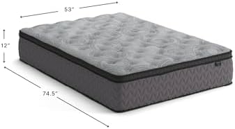Signature Design by Ashley Full Size Augusta2 Hybrid Mattress, 12 Inch Euro Pillow Top with Lumbar Support Gel Memory Foam, Fiberglass-Free, Bed In A Box - Image 2