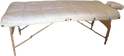 Therapist’s Choice® Premium Quilted Fleece Massage Table Pad Set. Super Soft, Hypoallergenic. Includes Massage Table Pad and Face Rest Cover by Therapist%27s+Choice