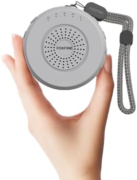 FOXFINE Portable White Noise Machine, Travel Sound Machine 36 Sounds, Gray by FOXFINE