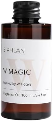 W Magic Hotel Collection Diffuser Oil – 100mL Luxury Aromatherapy Essential Oil for Diffusers & Waterless Diffusers – Premium Fragrance for Home & Office by Unknown