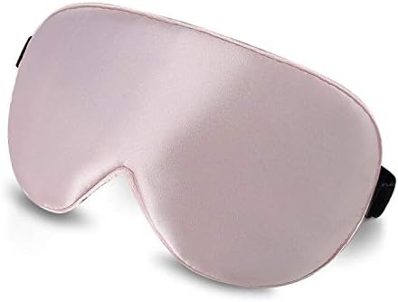 Alaska Bear Mulberry Silk Sleep Mask, Cool and Smooth, Pink - Image 2