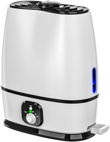 Everlasting Comfort 6L Humidifiers for Bedroom, Quiet 50HR Runtime No-Filter Supersized Cool Mist Humidifier Large Room for Whole House, Plants, Baby Nursery, Allergies, Dry Skin, Congestion, Indoor by EverlastingComfort