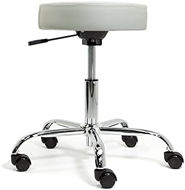 EARTHLITE Pneumatic Massage Salon Drafting Stool - No Leaking (vs. Hydraulic), Adjustable, Rolling, CFC-Free / Medical Spa Facial Chair by Unknown