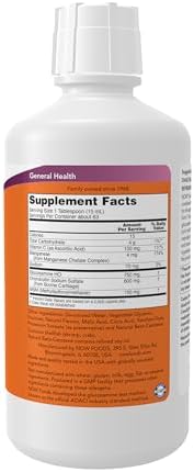 NOW Foods Supplements, Glucosamine & Chondroitin with MSM, Liquid, Joint Health, Mobility and Comfort*, 32-Ounce - Image 2