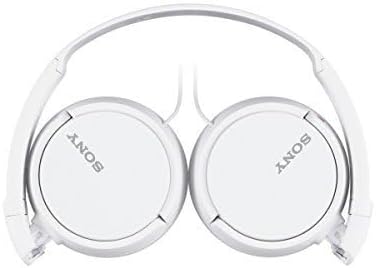 Sony ZX Series Wired On-Ear Headphones with Mic, White MDR-ZX110AP - Image 3