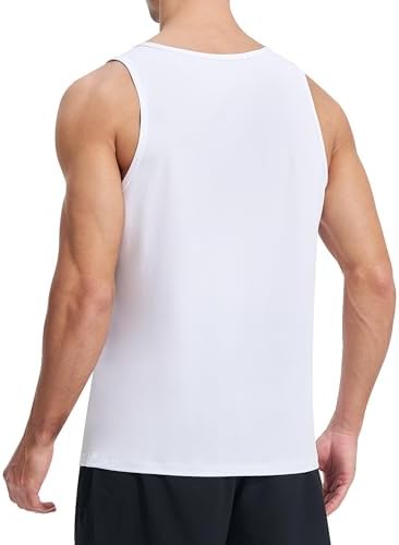 EZRUN Men's Quick Dry Workout Tank Top UPF 50+ Sweat-Wicking Gym Shirt - Image 3